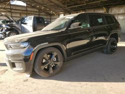 Salvage cars for sale at Phoenix, AZ auction: 2024 Jeep Grand Cherokee L Laredo