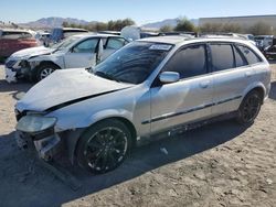 Salvage cars for sale at Las Vegas, NV auction: 2002 Mazda Protege PR5