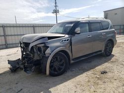 Salvage cars for sale at Jacksonville, FL auction: 2012 Infiniti QX56