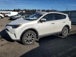 Toyota rav4 salvage cars for sale: 2018 Toyota Rav4 HV Limited