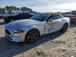 Salvage cars for sale at Loganville, GA auction: 2019 Ford Mustang