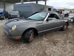 Salvage cars for sale at West Palm Beach, FL auction: 2003 Ford Thunderbird