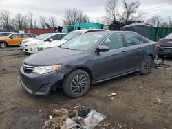 Toyota Vehiculos salvage en venta: 2012 Toyota Camry Base