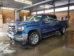 Salvage cars for sale at Ebensburg, PA auction: 2017 GMC Sierra K1500 SLT