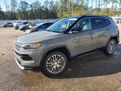 Salvage cars for sale from Copart Harleyville, SC: 2022 Jeep Compass Limited