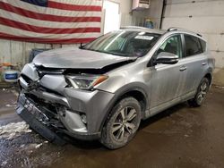 Salvage cars for sale at Lyman, ME auction: 2018 Toyota Rav4 Adventure