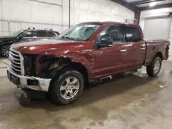 Ford F-150 salvage cars for sale: 2015 Ford F150 Supercrew