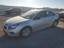 Salvage Cars with No Bids Yet For Sale at auction: 2015 Chevrolet Cruze LS