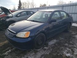 Honda Civic Vehiculos salvage en venta: 2003 Honda Civic LX