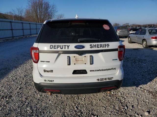 2016 Ford Explorer Police Interceptor