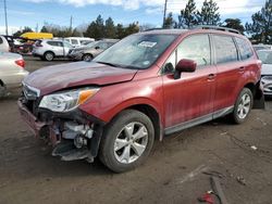 2016 Subaru Forester 2.5I Premium en venta en Denver, CO