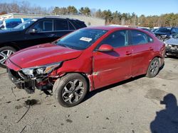 Salvage cars for sale at Exeter, RI auction: 2020 KIA Forte FE