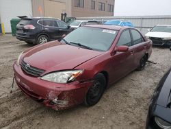 Toyota Vehiculos salvage en venta: 2002 Toyota Camry LE