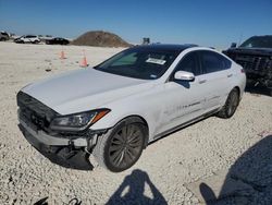 Salvage cars for sale at Taylor, TX auction: 2017 Genesis G80 Ultimate