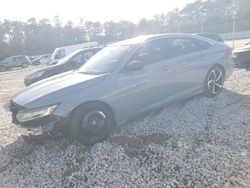 Salvage cars for sale at Ellenwood, GA auction: 2022 Honda Accord Sport