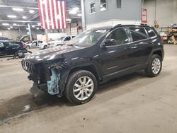 Salvage cars for sale from Copart Blaine, MN: 2015 Jeep Cherokee Limited