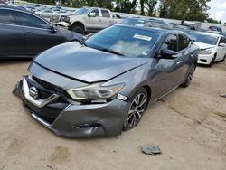 Nissan salvage cars for sale: 2016 Nissan Maxima 3.5S