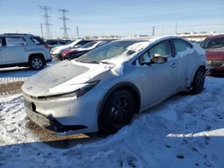 Salvage cars for sale at Elgin, IL auction: 2024 Toyota Prius LE