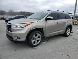 Toyota Highlander Limited Vehiculos salvage en venta: 2016 Toyota Highlander Limited