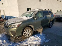 Salvage cars for sale at auction: 2021 Subaru Forester Premium