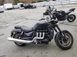 Salvage motorcycles for sale at Exeter, RI auction: 2014 Triumph Rocket III Roadster