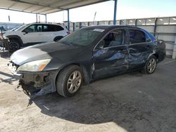 Salvage cars for sale at Anthony, TX auction: 2006 Honda Accord EX