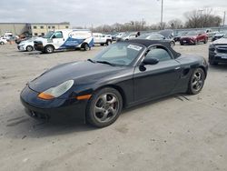 Salvage cars for sale from Copart Wilmer, TX: 2002 Porsche Boxster