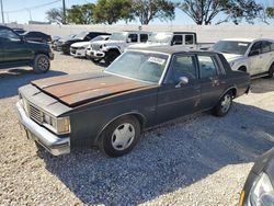 Salvage cars for sale from Copart Homestead, FL: 1987 Oldsmobile Cutlass Supreme