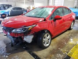 Salvage cars for sale at York Haven, PA auction: 2016 Chevrolet Cruze LT