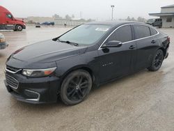 Salvage cars for sale at Houston, TX auction: 2016 Chevrolet Malibu LT