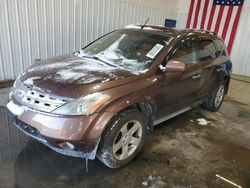 Salvage cars for sale at Glassboro, NJ auction: 2003 Nissan Murano SL