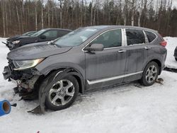 Salvage cars for sale from Copart Ontario Auction, ON: 2017 Honda CR-V LX