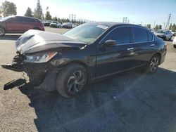 Salvage cars for sale from Copart Rancho Cucamonga, CA: 2017 Honda Accord LX