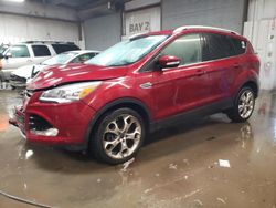 Salvage cars for sale from Copart Elgin, IL: 2016 Ford Escape Titanium