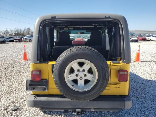 2004 Jeep Wrangler / TJ Sport