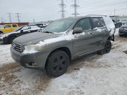 Salvage cars for sale at Elgin, IL auction: 2009 Toyota Highlander Sport