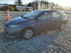 Salvage cars for sale at Mebane, NC auction: 2017 Toyota Corolla L