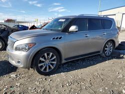 Salvage cars for sale at Cahokia Heights, IL auction: 2012 Infiniti QX56