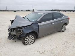 Salvage cars for sale from Copart New Braunfels, TX: 2016 Nissan Sentra S