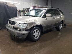 Salvage cars for sale at Elgin, IL auction: 2002 Lexus RX 300