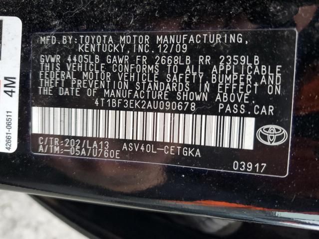 2010 Toyota Camry Base