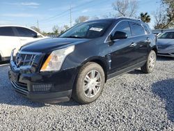 Salvage cars for sale at Riverview, FL auction: 2010 Cadillac SRX Luxury Collection