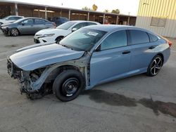 Salvage cars for sale at Fresno, CA auction: 2022 Honda Accord Sport