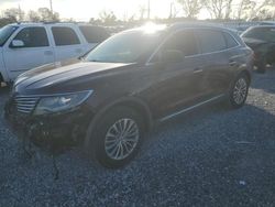 Salvage cars for sale at Riverview, FL auction: 2017 Lincoln MKX Select