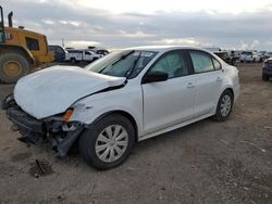 Salvage cars for sale at Houston, TX auction: 2014 Volkswagen Jetta Base