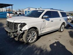 Ford salvage cars for sale: 2019 Ford Expedition Max Platinum