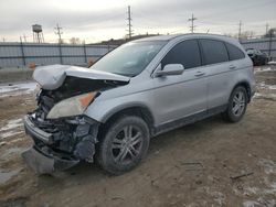 Salvage cars for sale at Chicago Heights, IL auction: 2011 Honda CR-V EXL