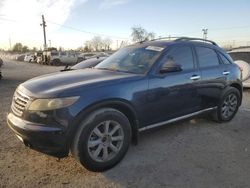 Infiniti fx35 salvage cars for sale: 2007 Infiniti FX35