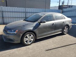 Salvage cars for sale at Sun Valley, CA auction: 2013 Volkswagen Jetta Hybrid