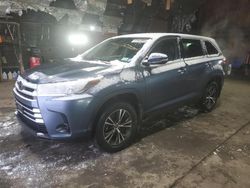 Toyota Highlander Vehiculos salvage en venta: 2019 Toyota Highlander LE